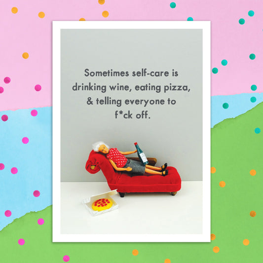 3895-JJF022 | GW/Sometimes self-care is