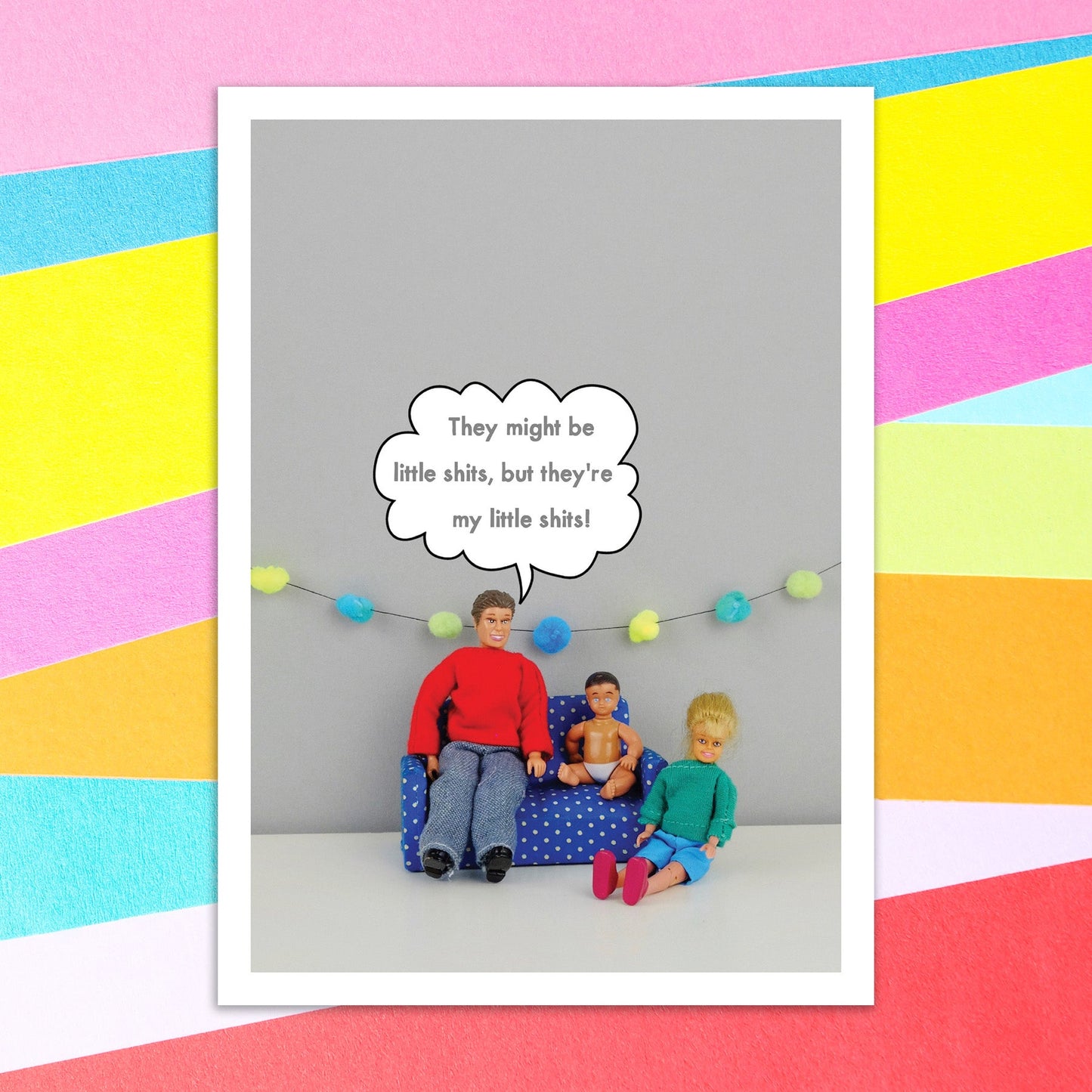 63895-JJOC016 | FD/Fathers Day Little Shits