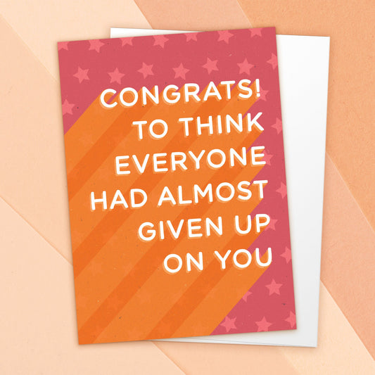 523-LBF0041 | CO/Given Up