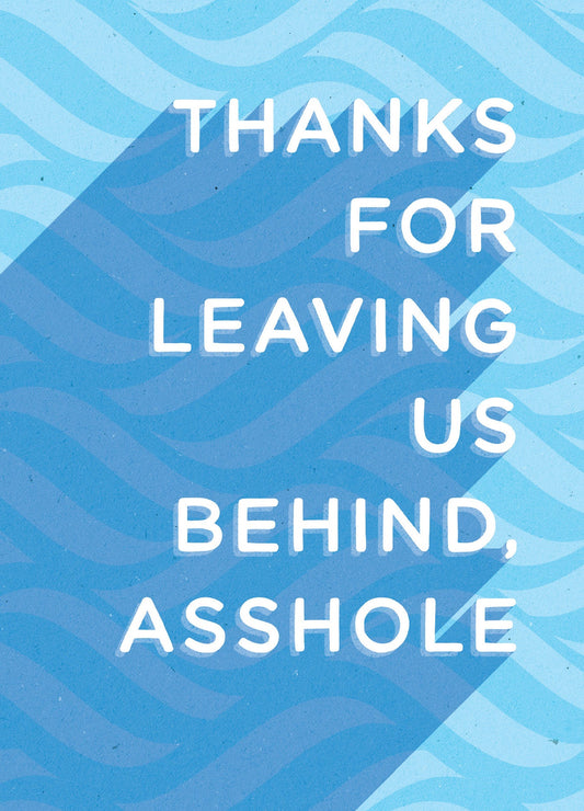 523-LBF0074 | RT/Leaving Us