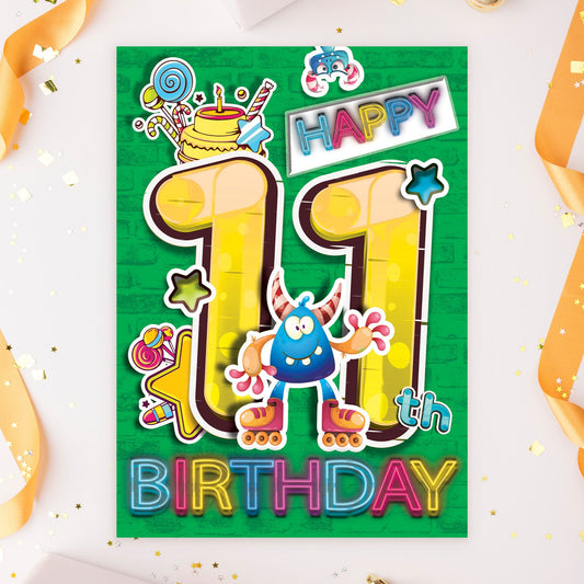 363-MLST0011A | ABD11/Eleven Sticker