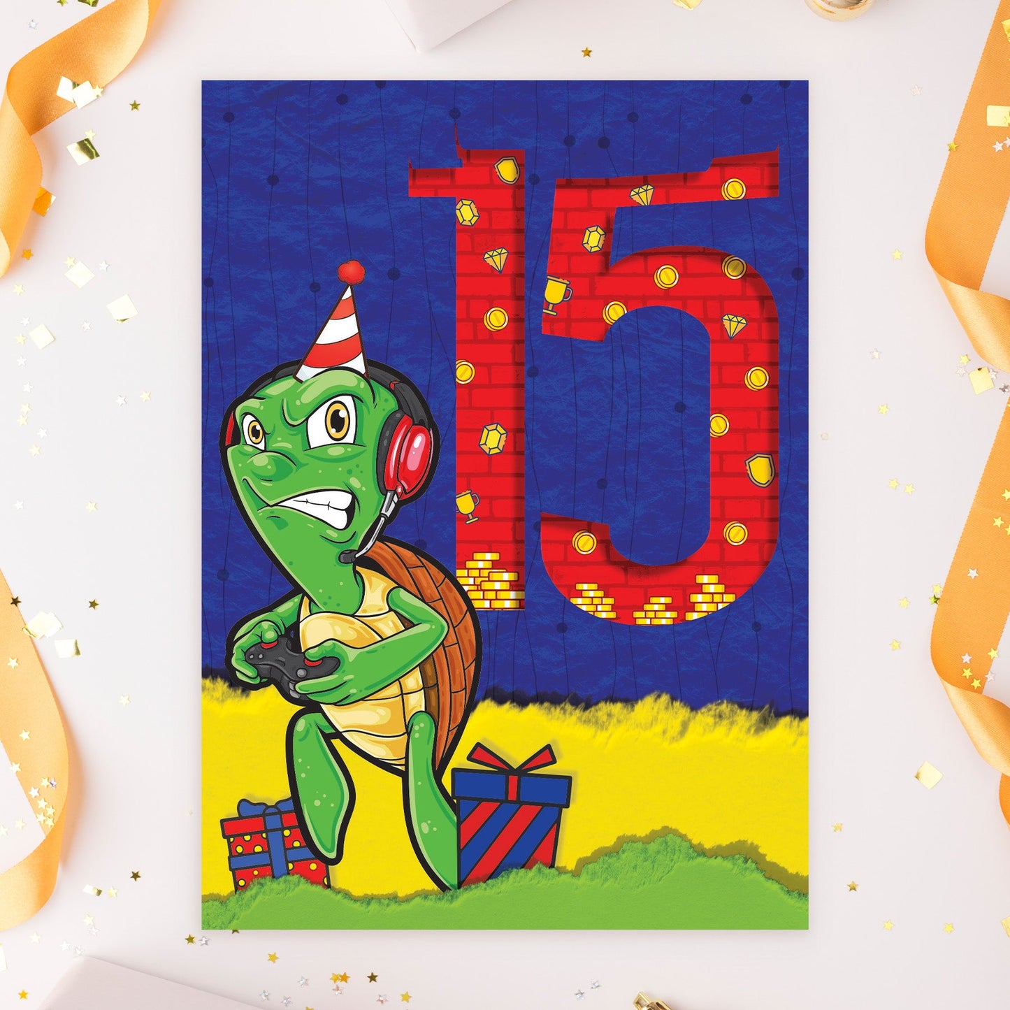 363-MLST0015A | ABD15/Gaming Turtle With 15