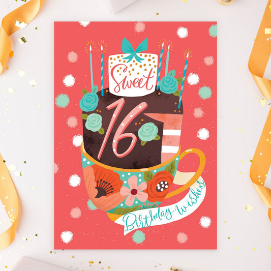 363-MLST0016A | ABD16/Sweet Sixteen Cup Cake