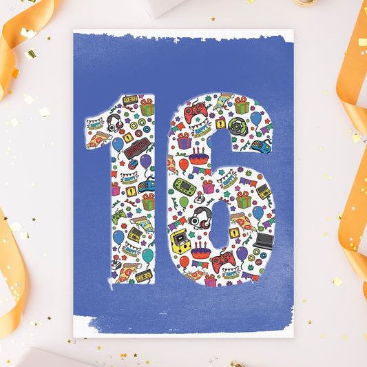 363-MLST0016B | ABD16/Sixteen Video Games