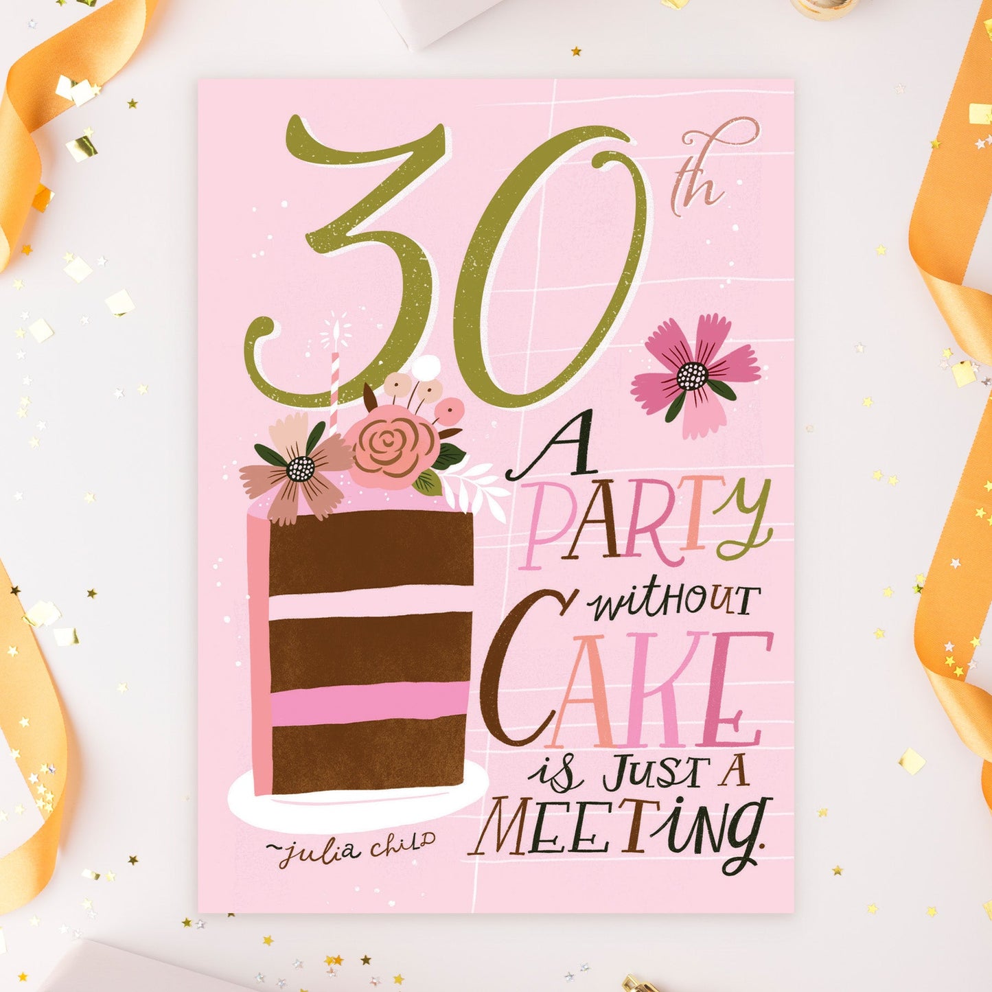 363-MLST0030D | ABD30/30th Party Without Cake