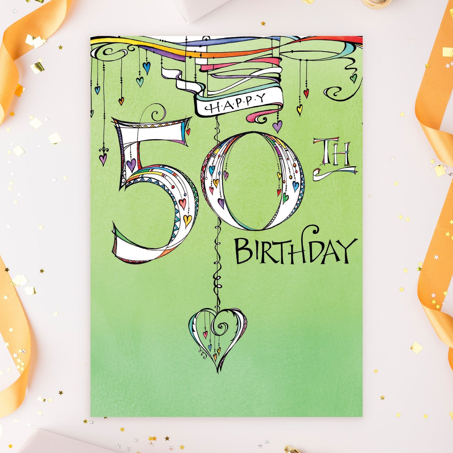 363-MLST0050D | ABD50/Happy 50th Green