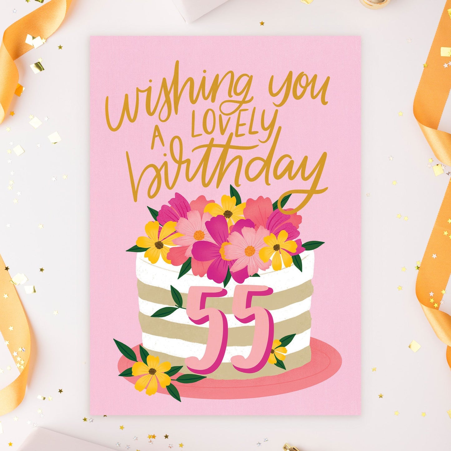 363-MLST0055D | ABD55/Lovely Cake For 55