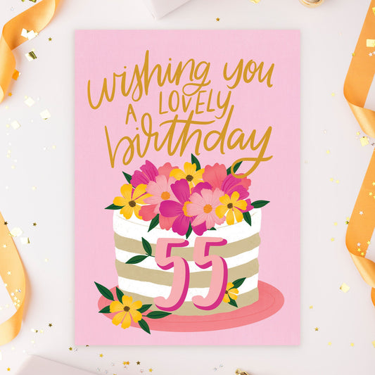 363-MLST0055D | ABD55/Lovely Cake For 55