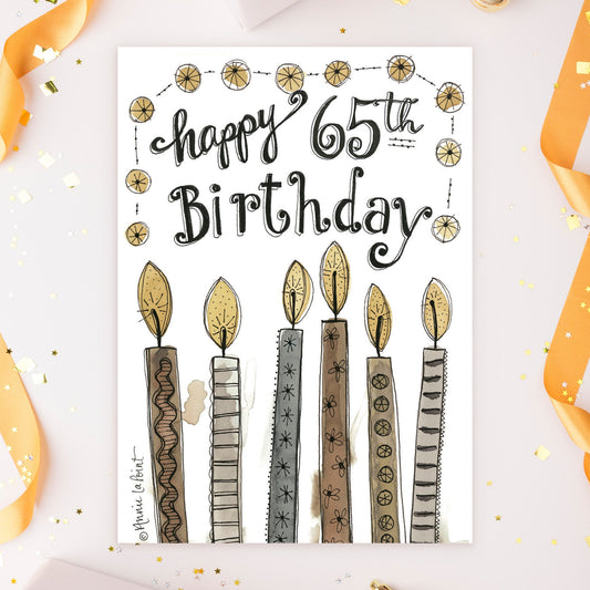 363-MLST0065D | ABD65/Sixty Five Candles