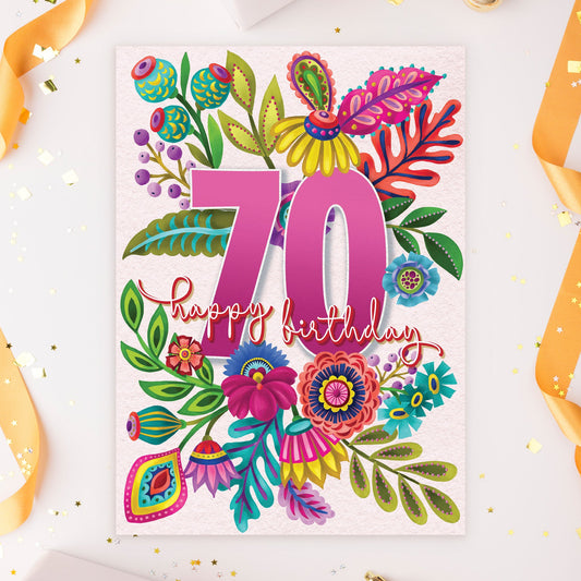 363-MLST0070C | ABD70/Bright Floral 70th