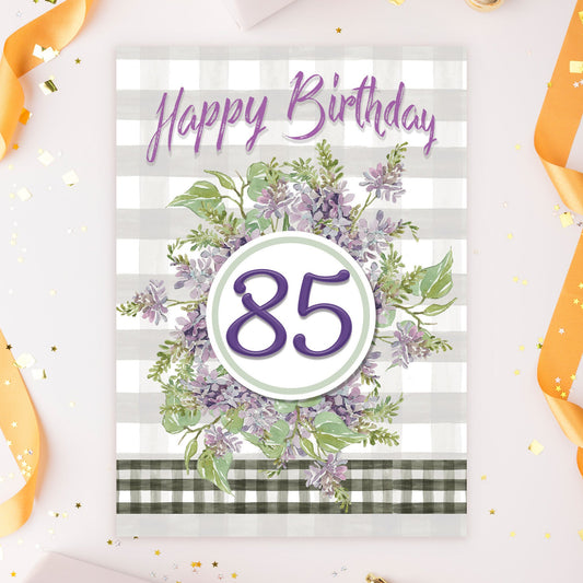 363-MLST0085C | ABD85/Plaid Floral 85th