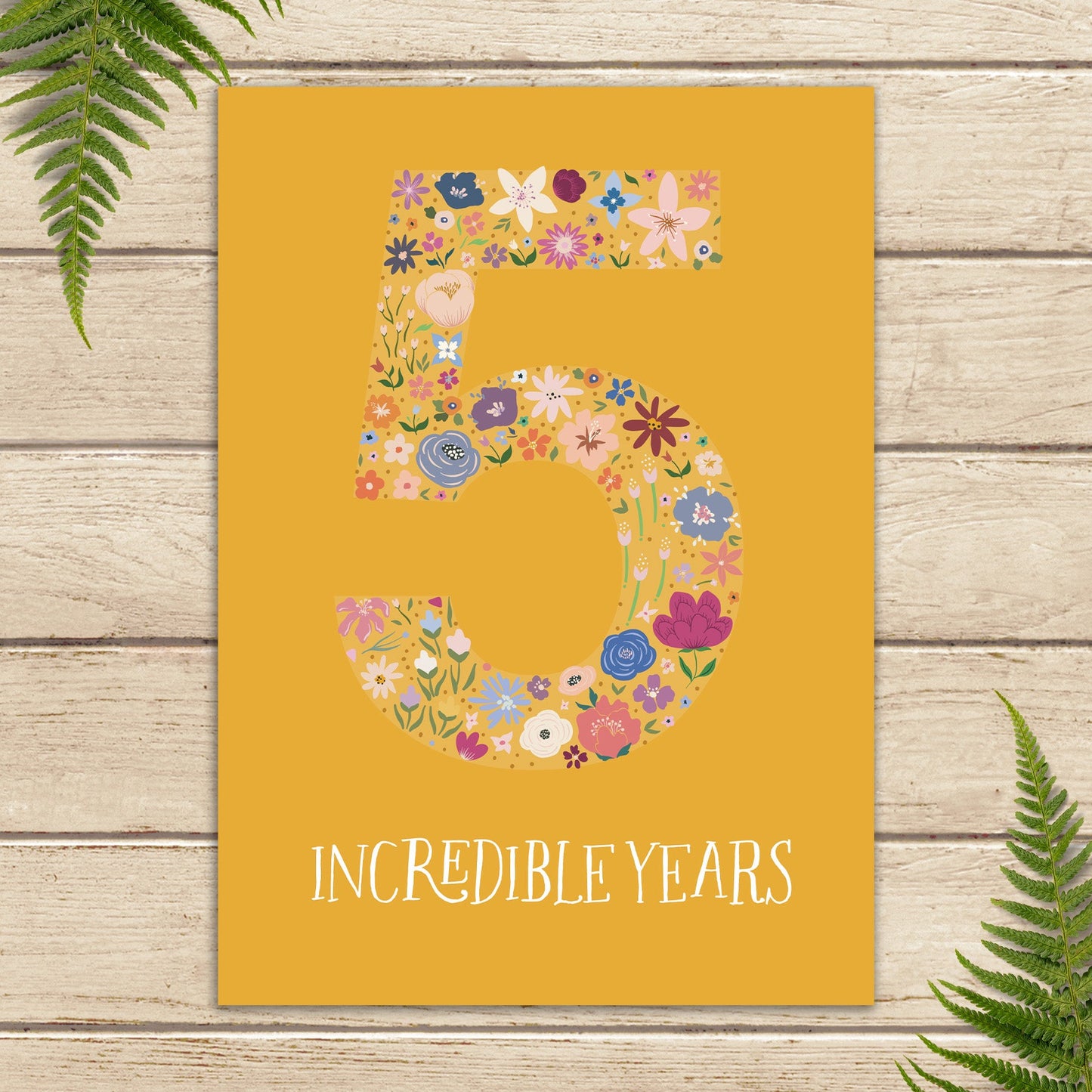 363-MLST0105B | AN/5 Years Flower