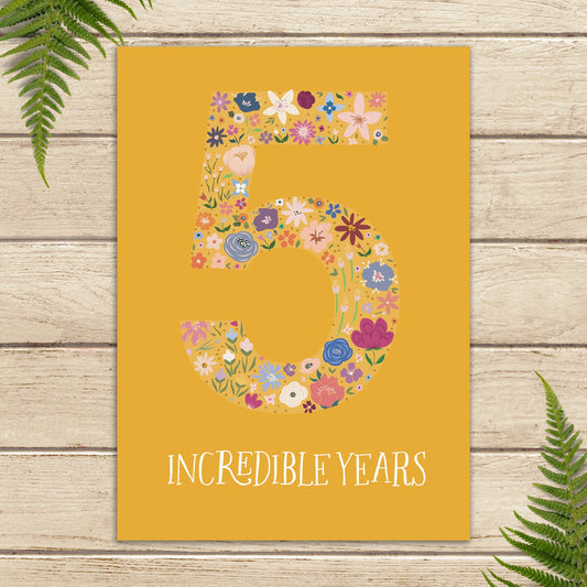 363-MLST0105B | AN/5 Years Flower