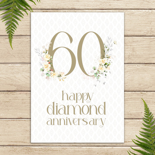 363-MLST0160A | AN/60th Anniversary Floral