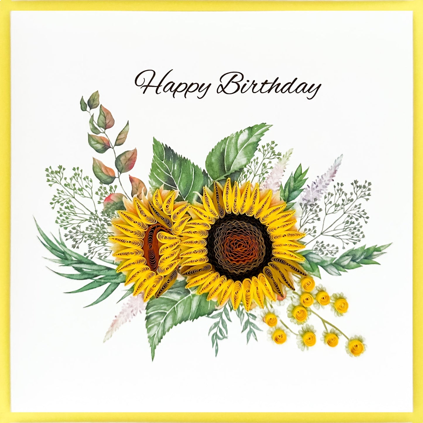 644-QUILL0011 | BD/Sunflower Bouquet