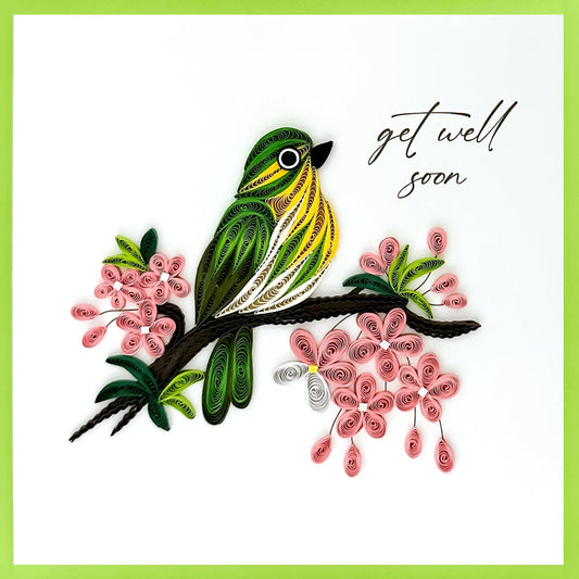 644-QUILL0045 | GW/Green Bird