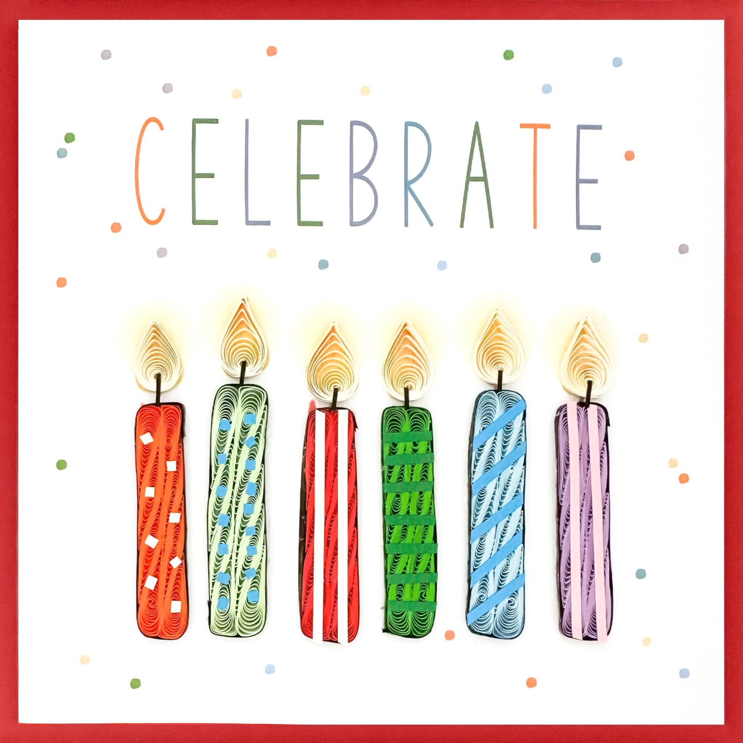 644-QUILL0074 | BD/Colourful Candles