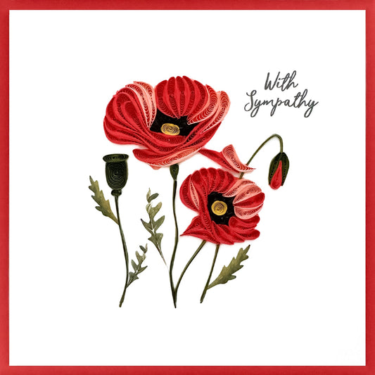 644-QUILL0087 | SY/Poppies