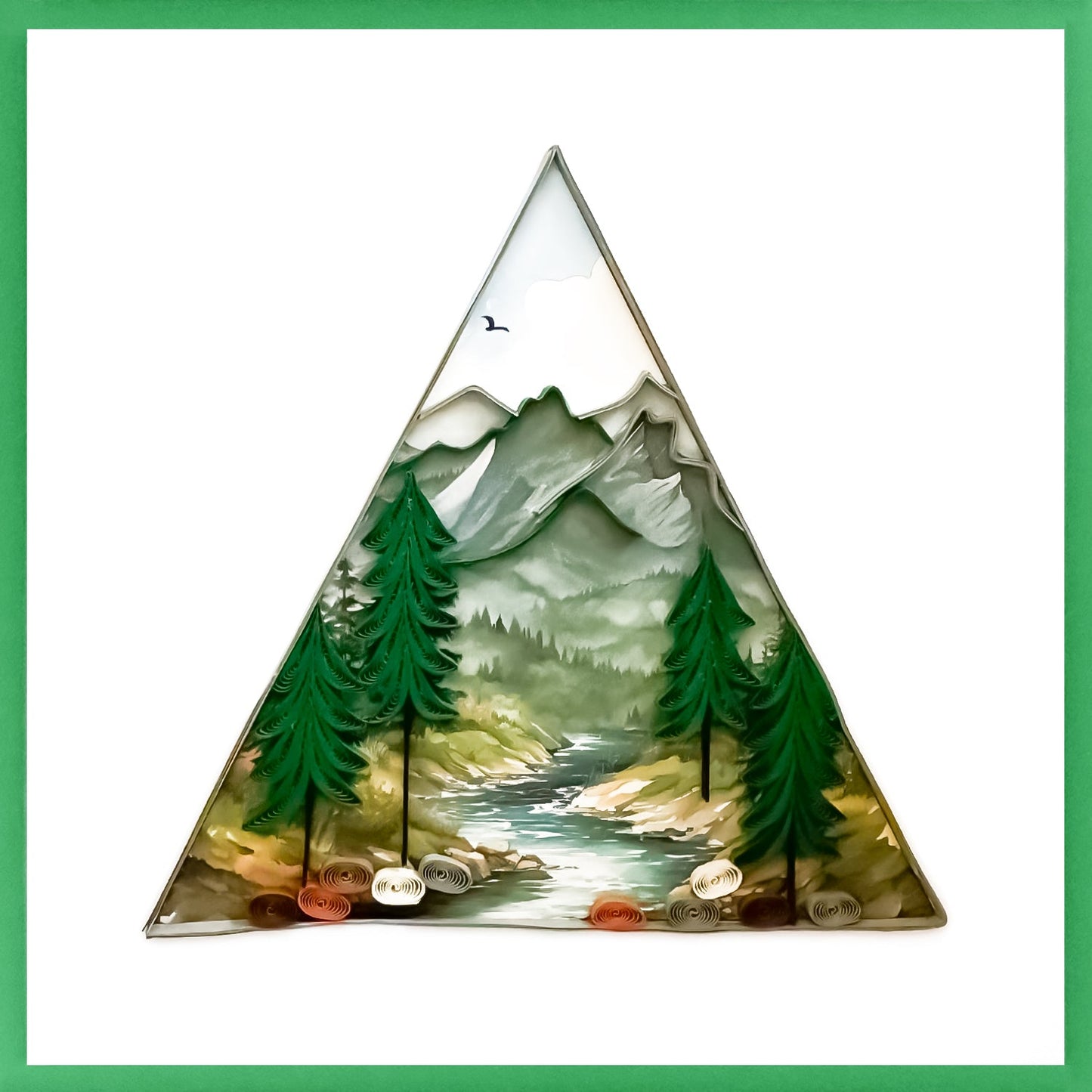 644-QUILL0091 | BD/Mountain Scene