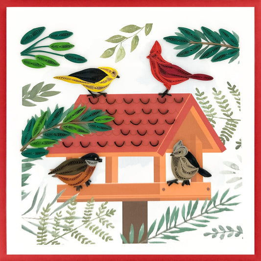 644-QUILL0134 | BL/Feathered Friends