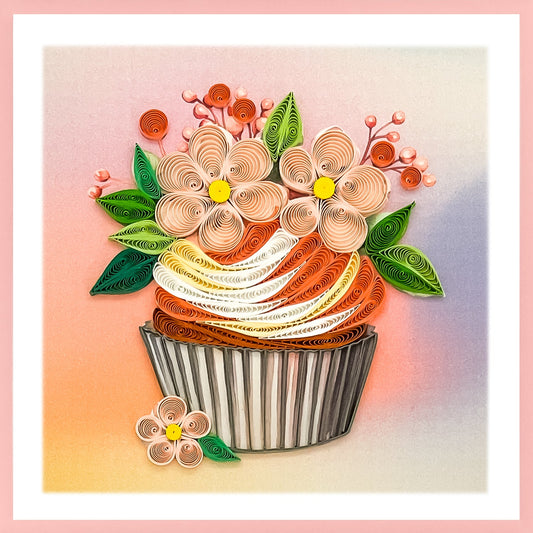 644-QUILL0179 | BL/Pastel Cupcake