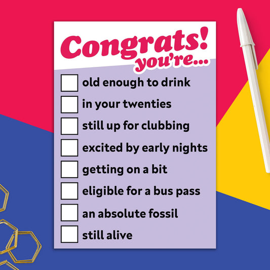 6723-RAN 132 | BD/Congratulations! You're