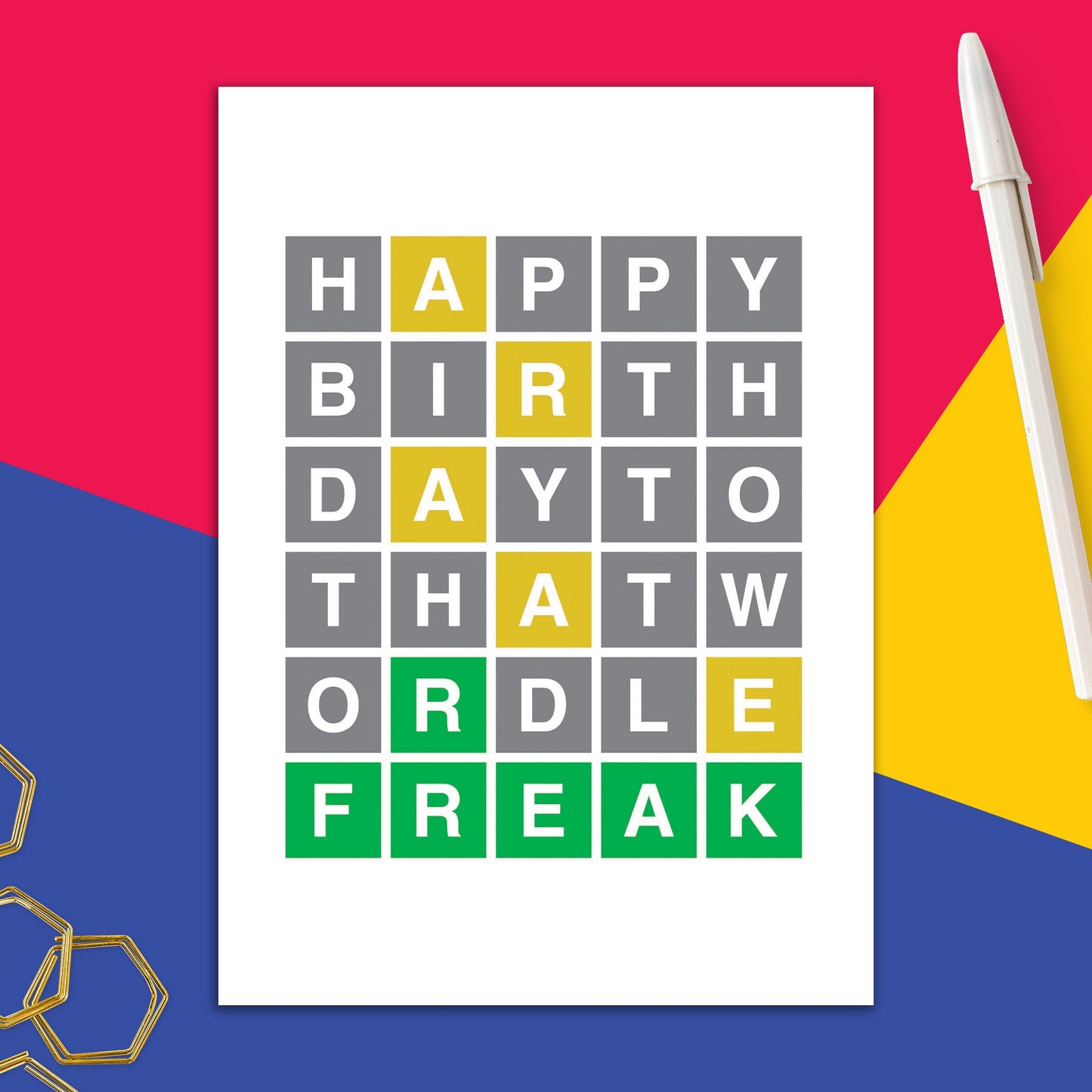 6723-RAN 95 | BD/Wordle freak