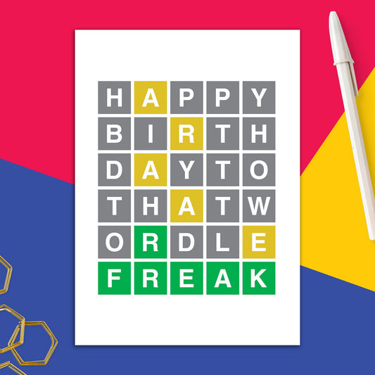 6723-RAN 95 | BD/Wordle freak