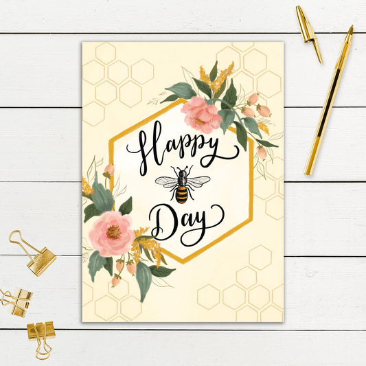 564-SIOPE0912S | BD/Happy Bee Day