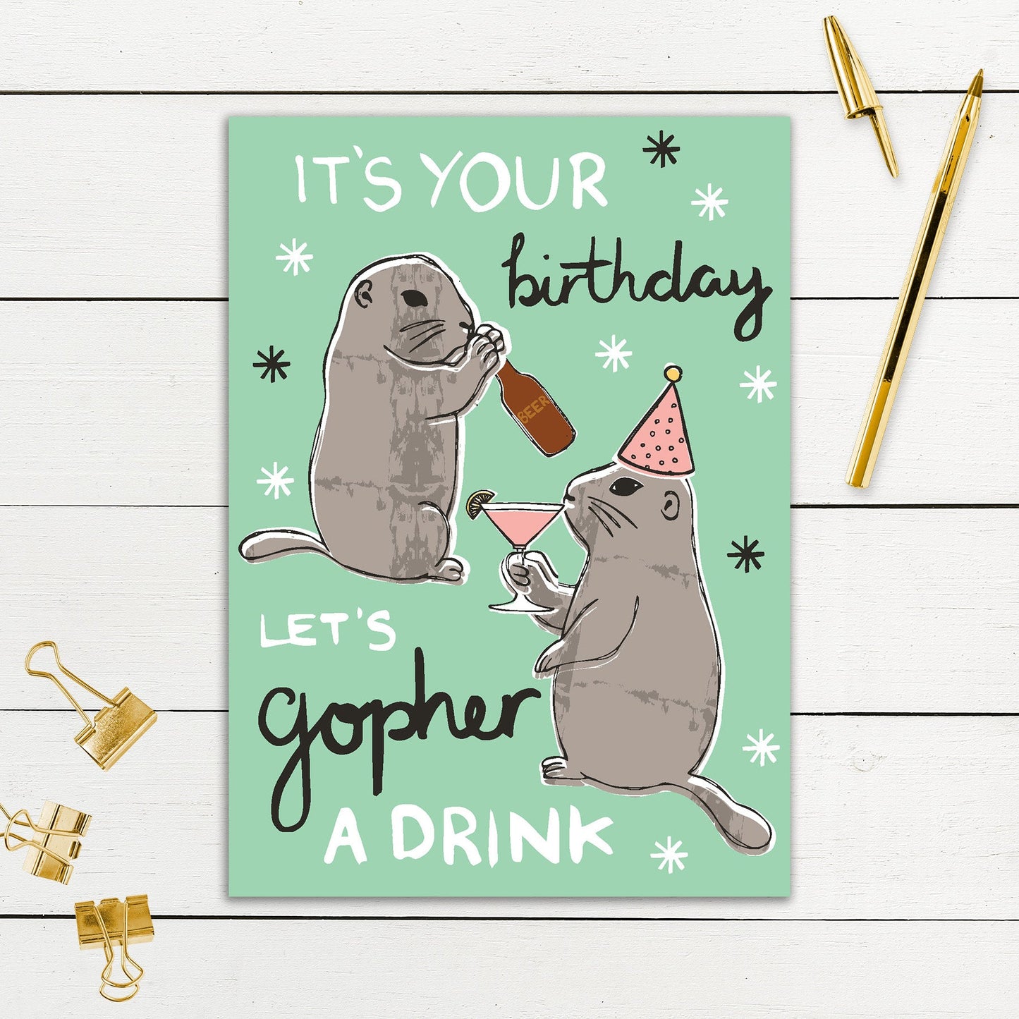 564-SIOPE0932S | BD/Gopher A Drink