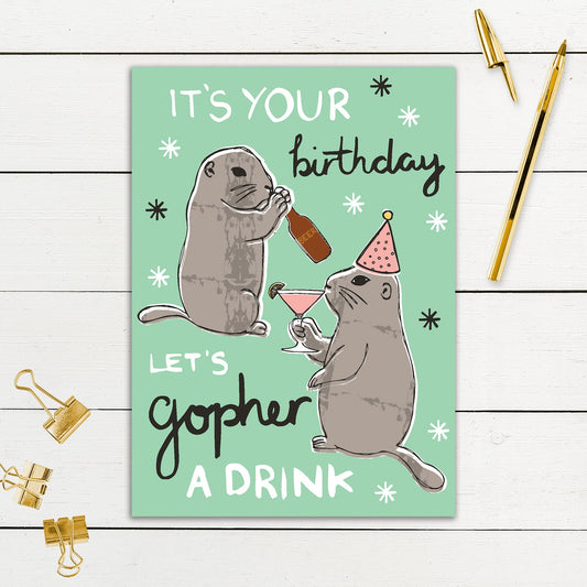 564-SIOPE0932S | BD/Gopher A Drink