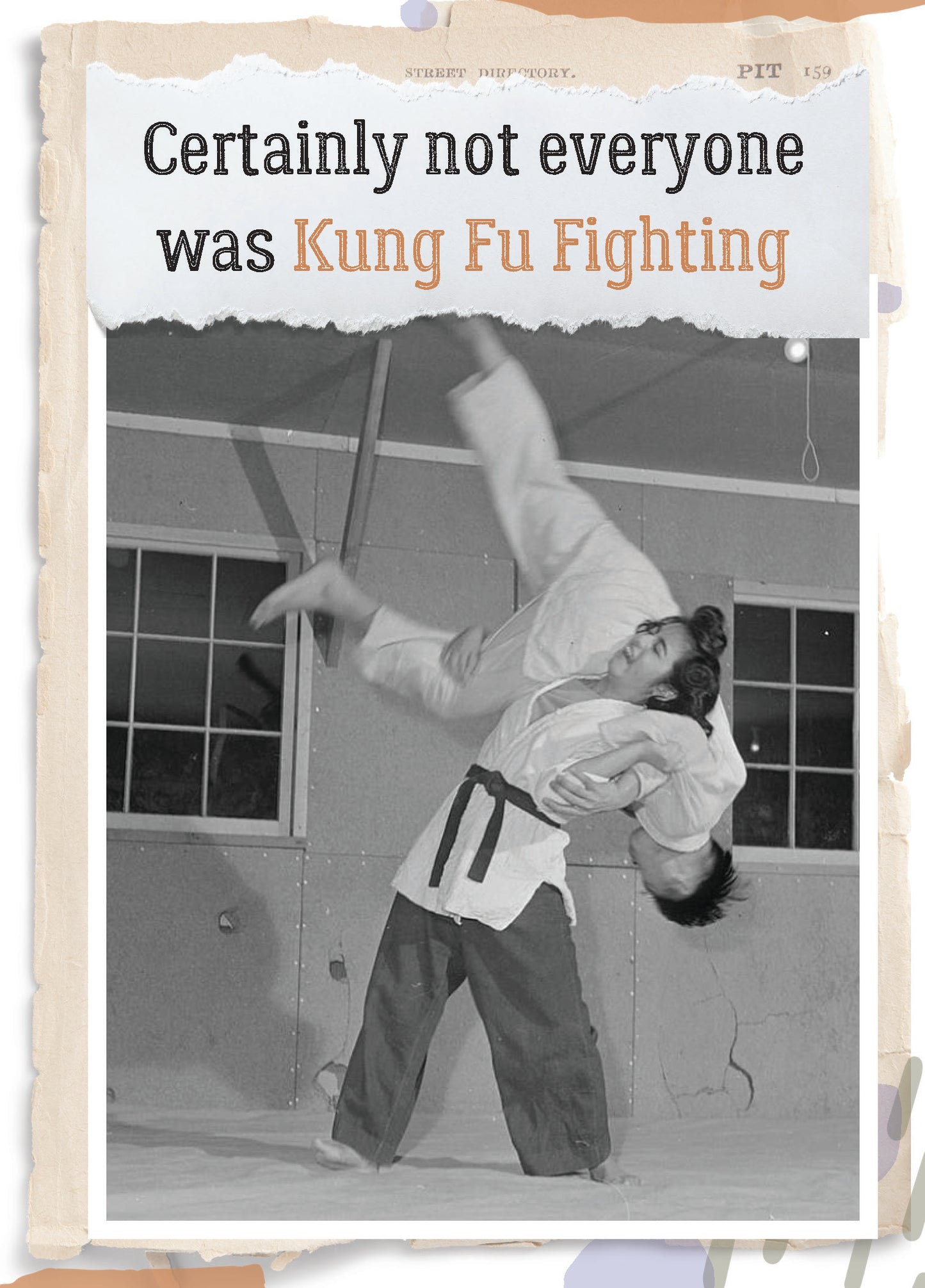7865-TROU0027 | BD/Kung Fu Fighting