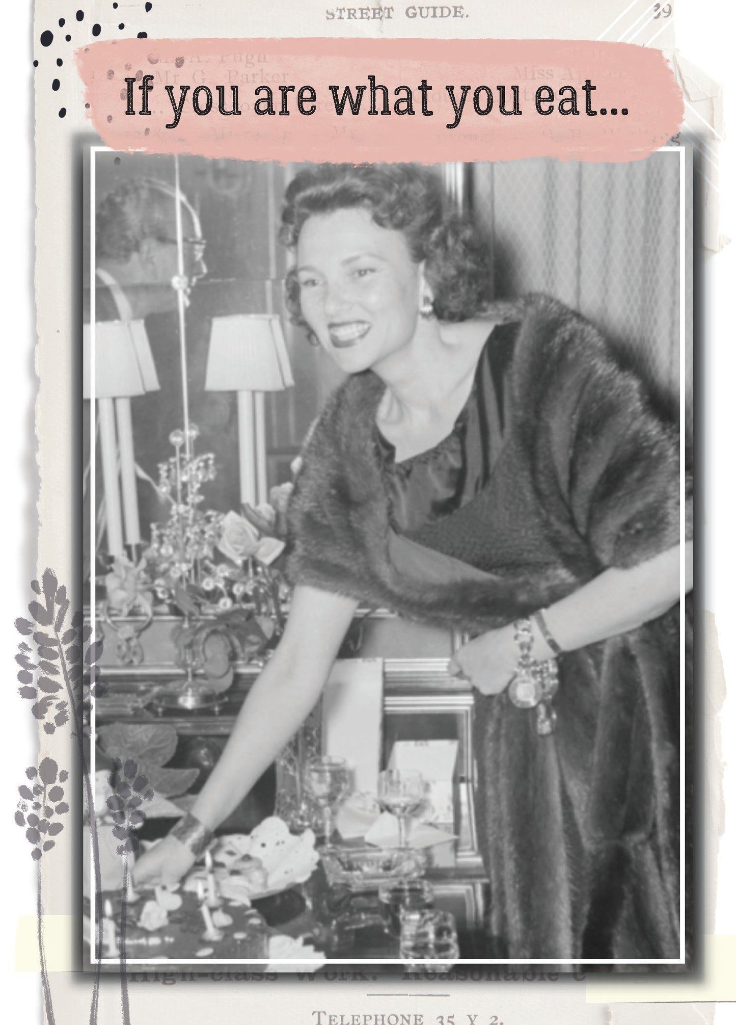 7865-TROU0028 | BD/You Are What You Eat