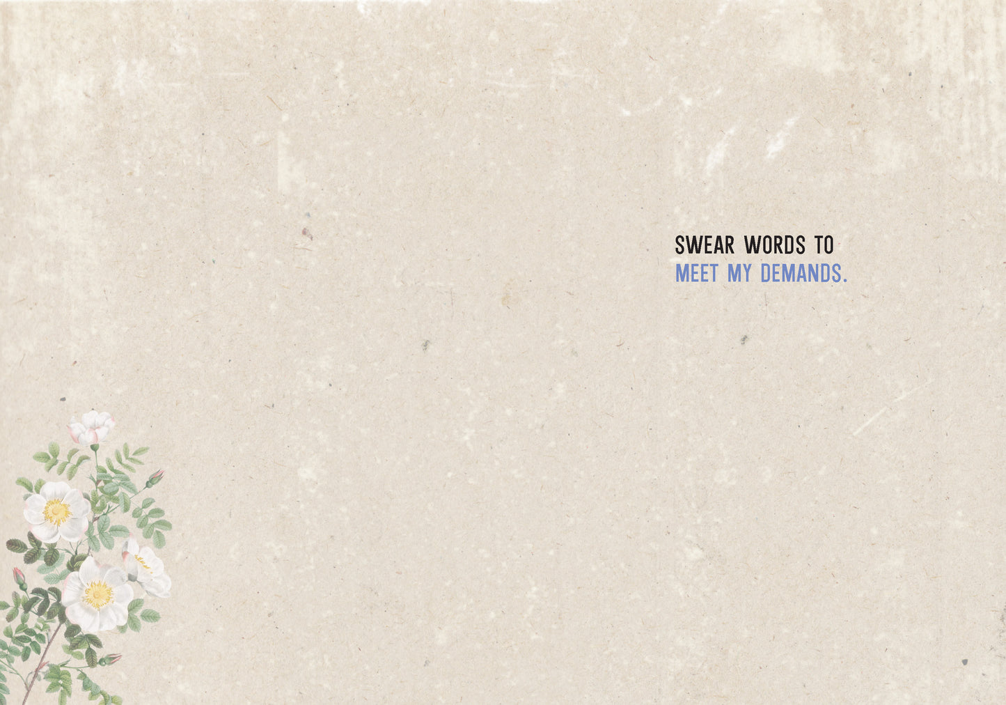 7865-TROU0058 | ED/Enough Swear Words