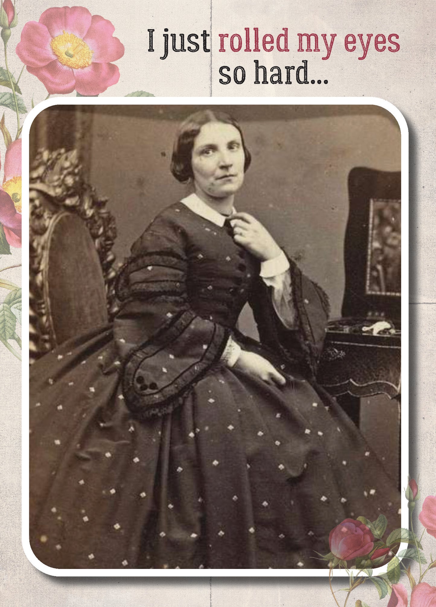 7865-TROU0063 | ED/I Just Rolled My Eyes