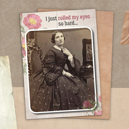 7865-TROU0063 | ED/I Just Rolled My Eyes