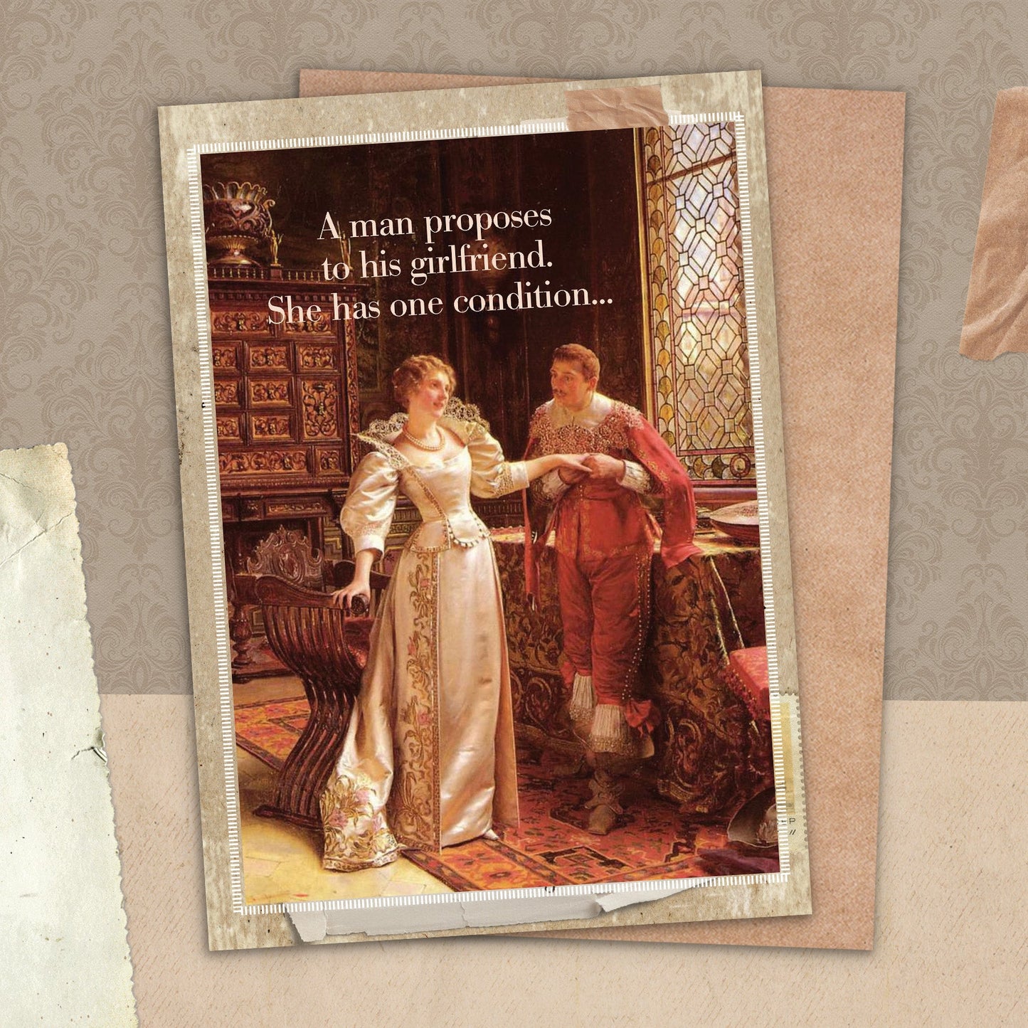 7865-TROU0073 | WD/A Man Proposes