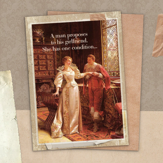 7865-TROU0073 | WD/A Man Proposes