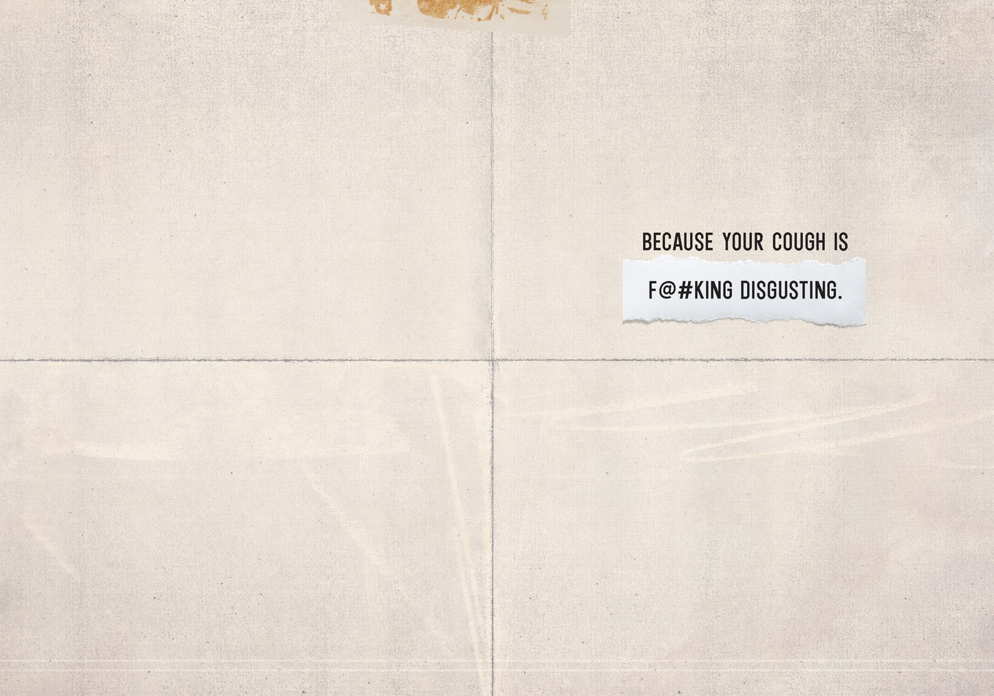 7865-TROU0084 | GW/Disgusting Cough