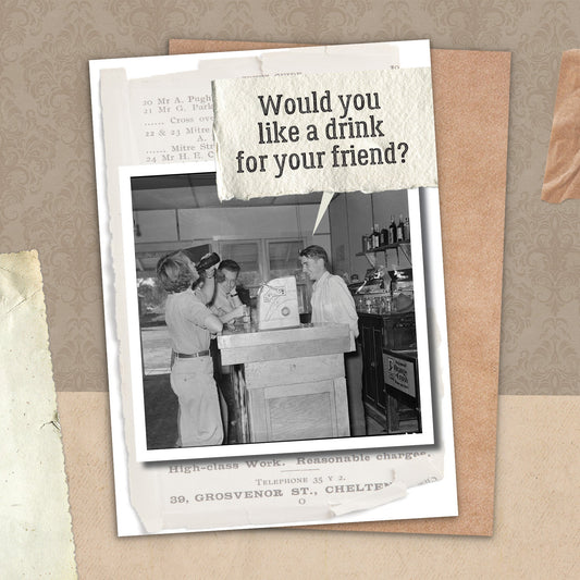 7865-TROU0100 | FR/A Drink For Your Friend