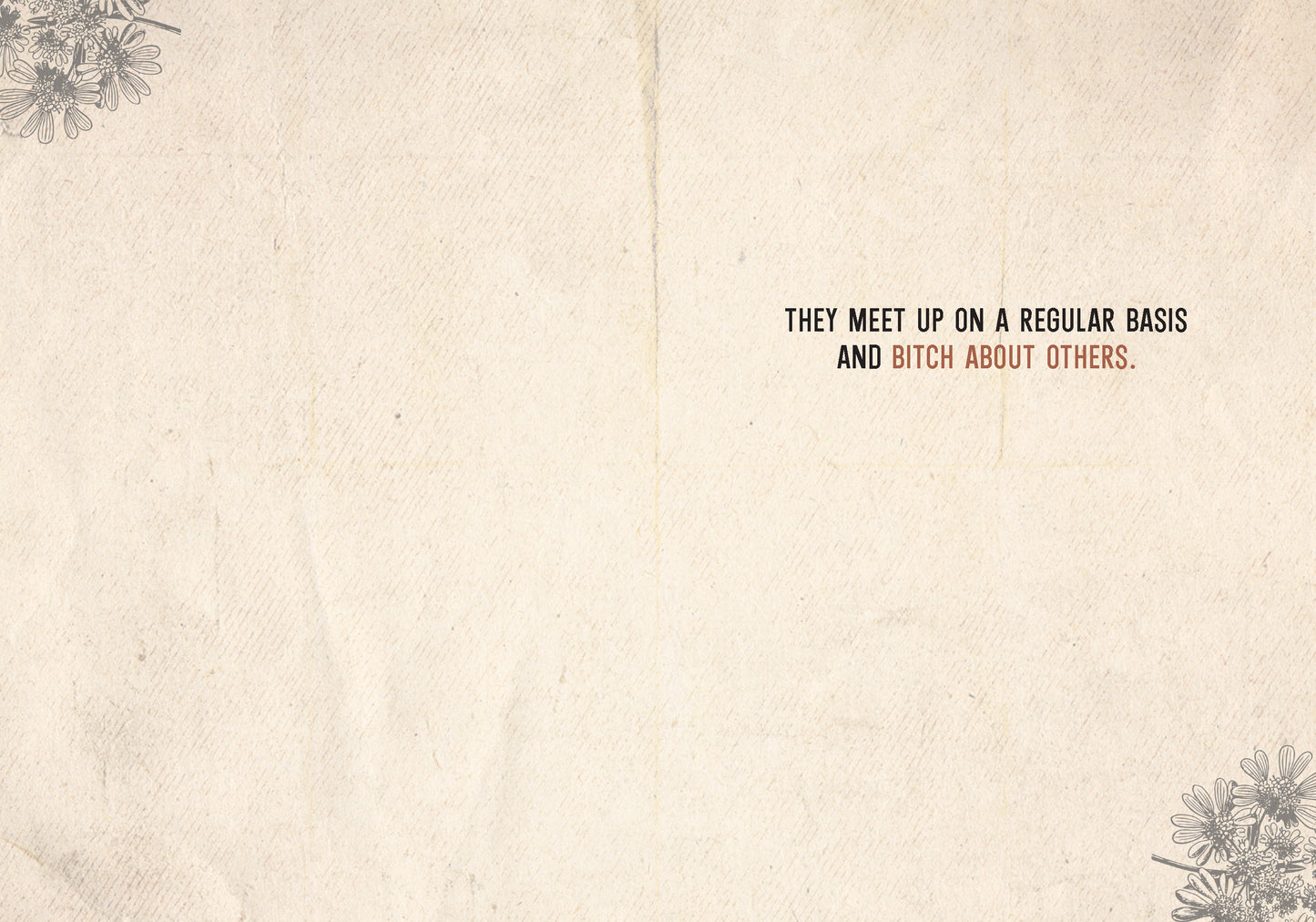 7865-TROU0110 | FR/Bitch About Others