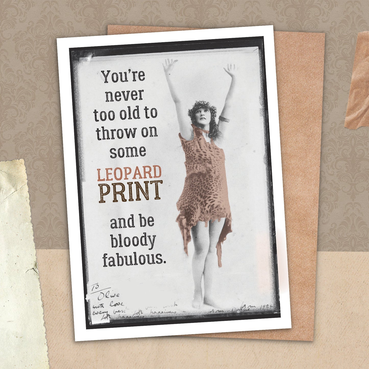 7865-TROU0155 | BD/Leopard Print