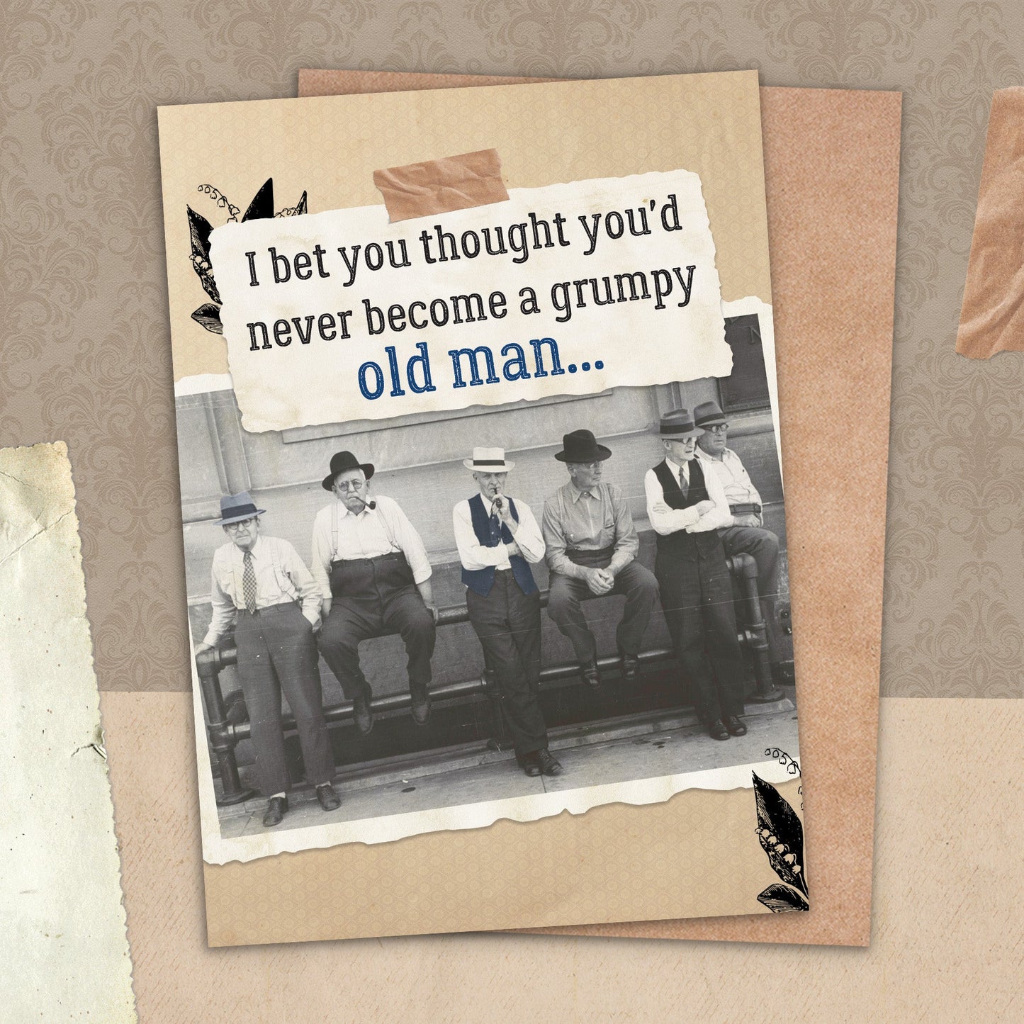 7865-TROU0182 | BD/Grumpy Old Man