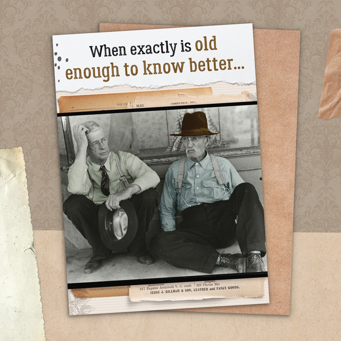 7865-TROU0251 | BD/Old Enough to Know Better