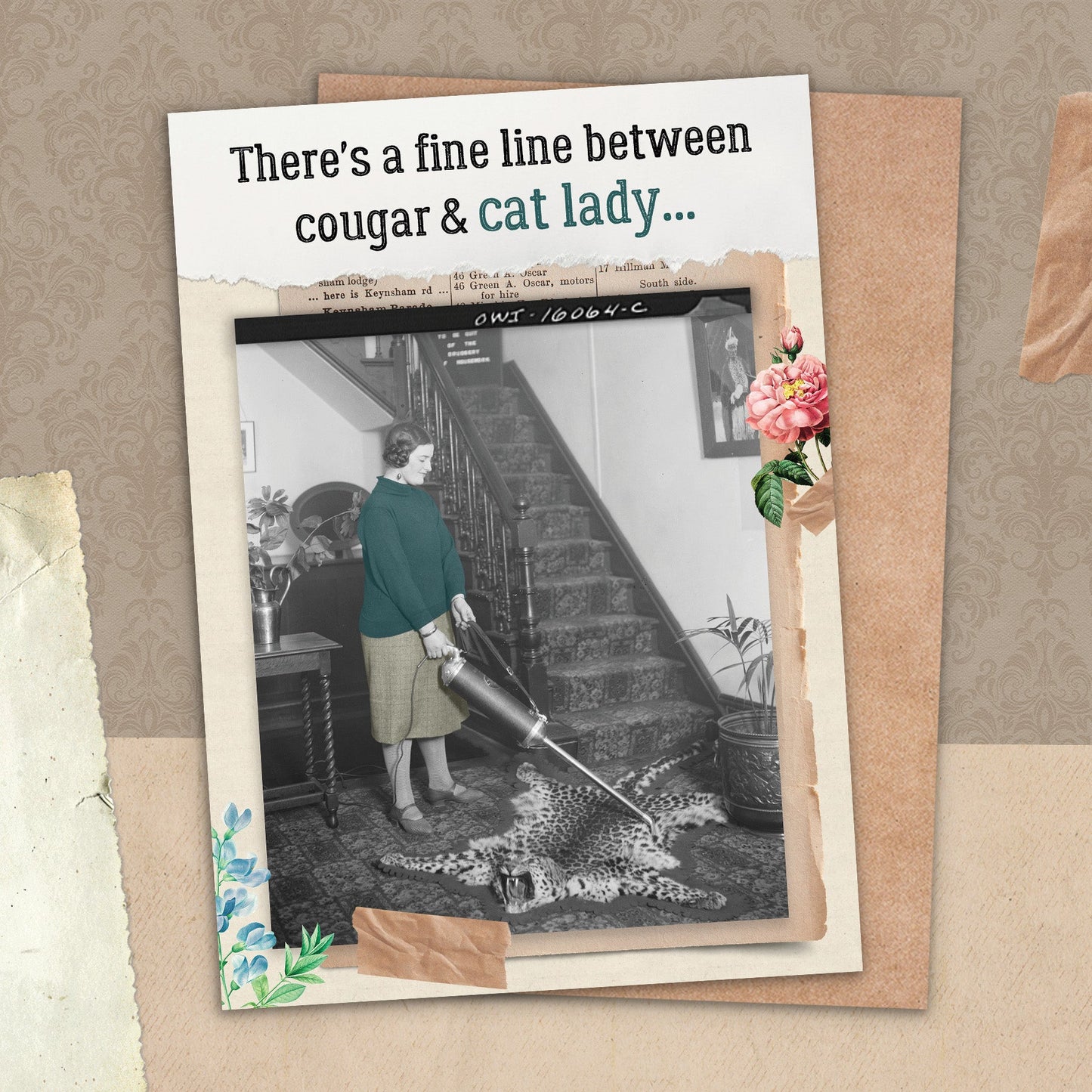 7865-TROU0252 | BD/Cougar and Cat Lady