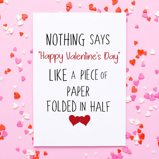 73492-VL015 | VAL/Folded Piece of Paper