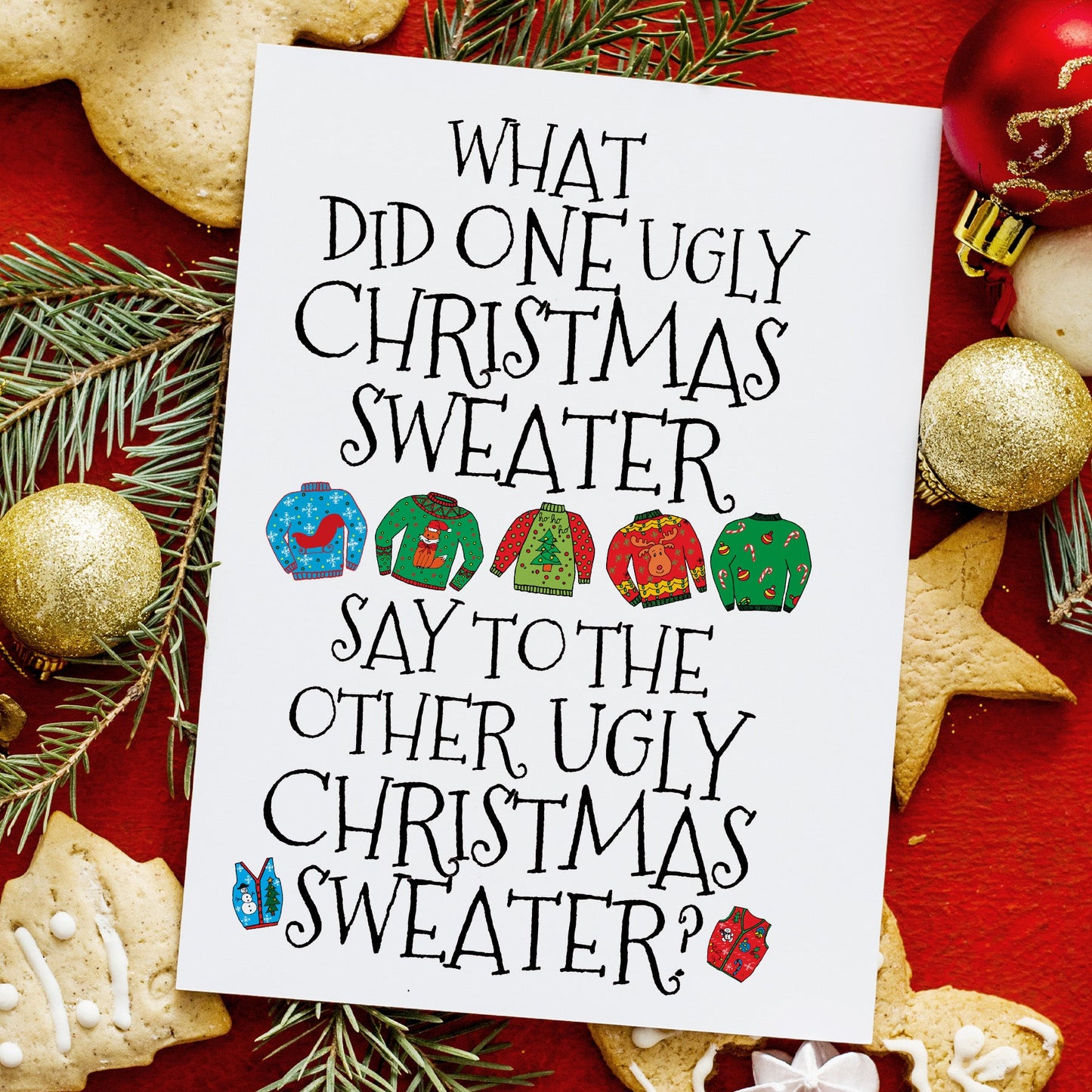 83492-XM007 | XM/One Ugly Christmas Sweater